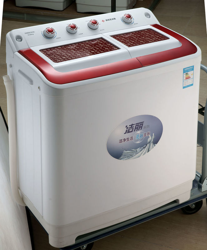Large Capacity Twin Tub High Efficiency Top Load Washing Machine With Dryer Glass Cover Colorful