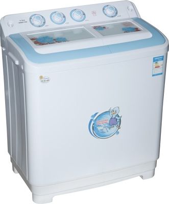 China 2 Tub White 7.2kg Large Load Home Washing Machine , Electric Washer And Dryer Set supplier