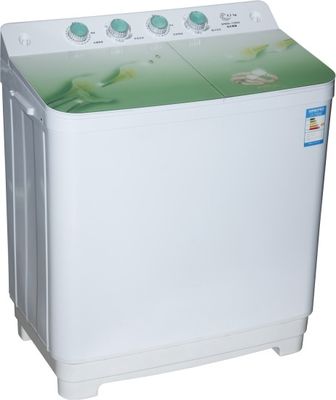 China Stackable  Household 12kg Dual Tub Washing Machine  With Dryer All Plastic Body supplier